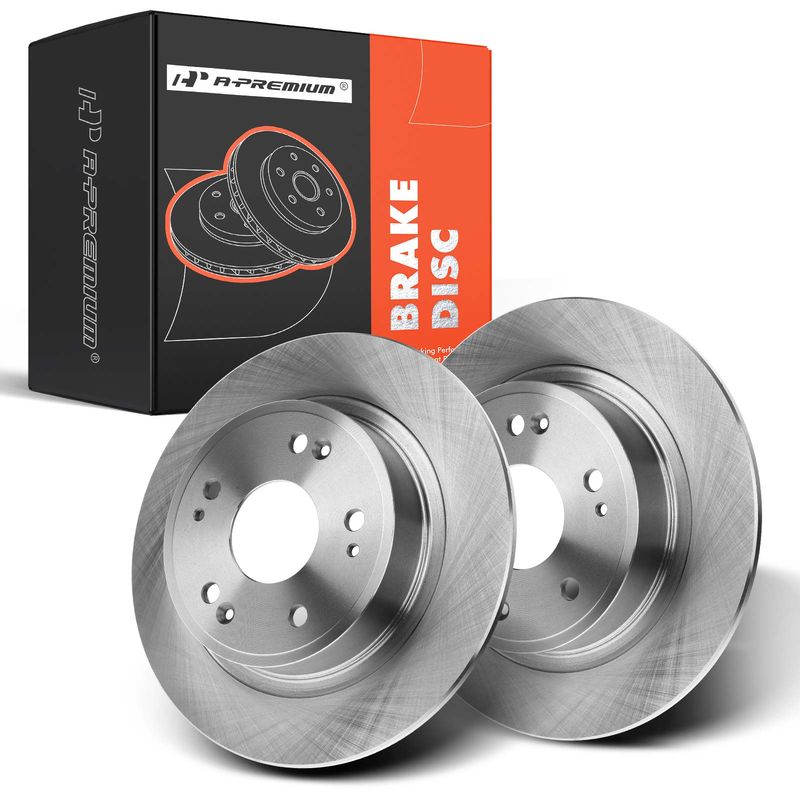 Rear Disc Brake Rotors for Honda Accord 2005-2021 Civic 2015 Acura ILX 16-22 TSX
