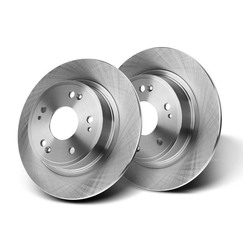 Rear Disc Brake Rotors for Honda Accord 2005-2021 Civic 2015 Acura ILX 16-22 TSX