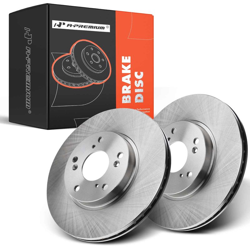Front Disc Brake Rotors for Honda Accord 98-17 Civic 06-22 CR-V 02-04 Acura ILX