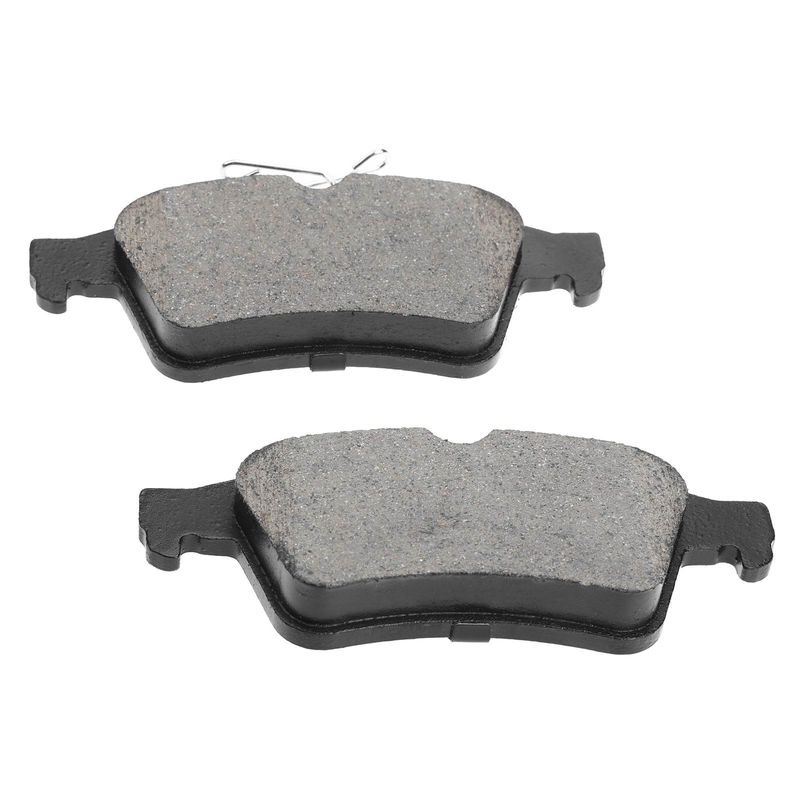 Rear Disc Brake Rotors & Ceramic Brake Pads for Mazda 3 2005-2013 L4 2.3L 2.5L