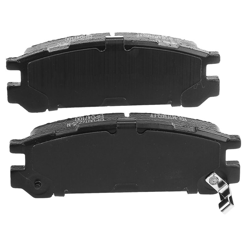 Rear Disc Brake Rotors & Ceramic Brake Pads for Subaru Impreza 1993-1998