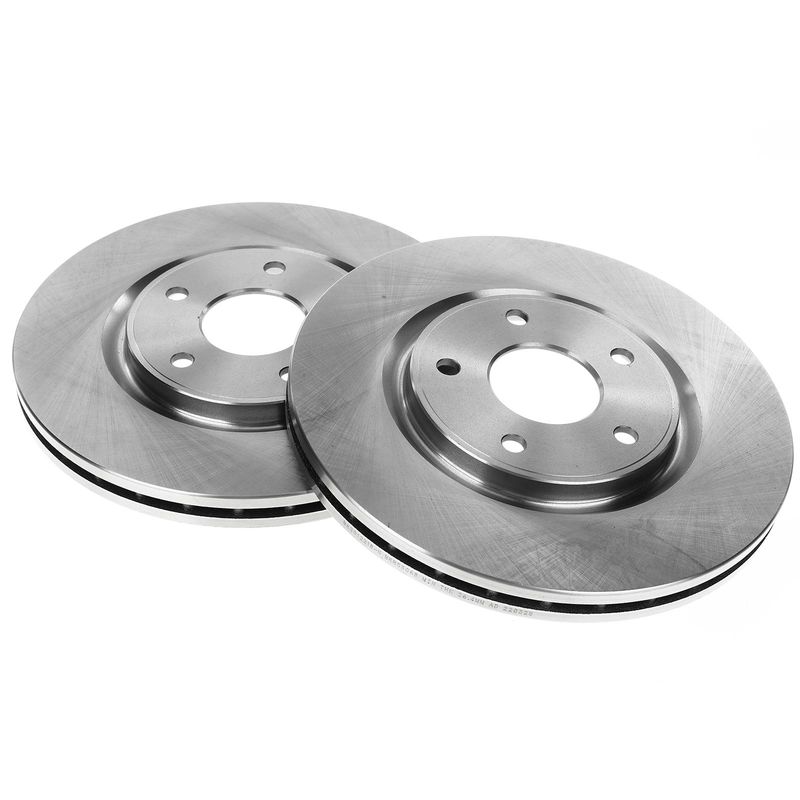 Front & Rear Disc Brake Rotors & Ceramic Brake Pads for Dodge Grand Caravan