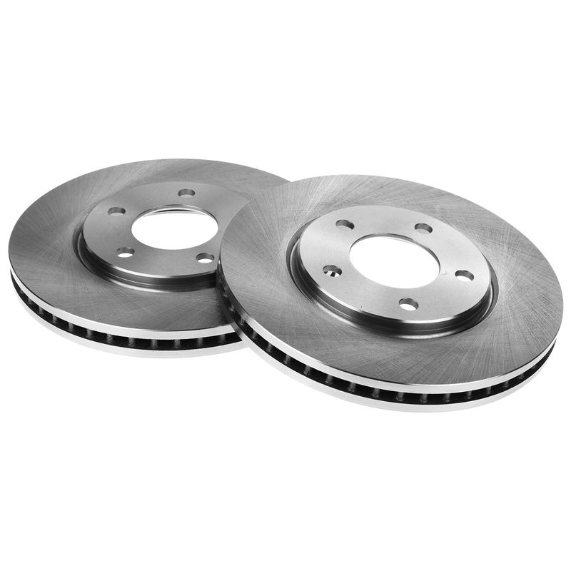 Front & Rear Disc Brake Rotors & Ceramic Brake Pads for Dodge Caravan Chrysler