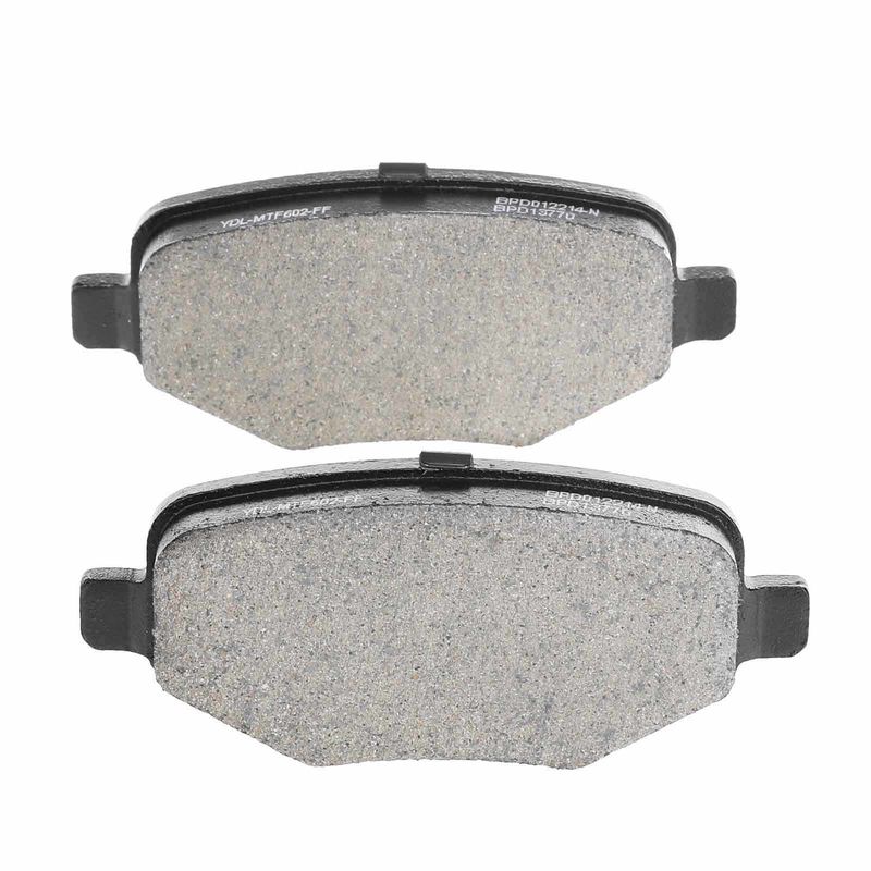 Rear Disc Brake Rotors & Ceramic Brake Pads for Ford Explorer 11-17 Edge Lincoln