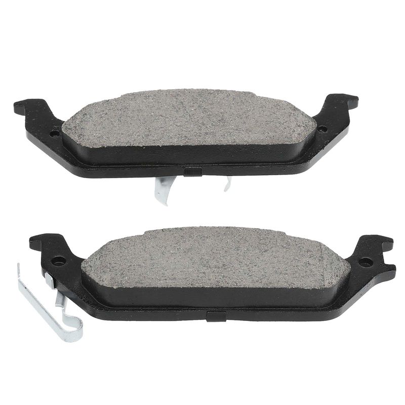 Rear Disc Brake Rotors & Ceramic Brake Pads for Ford F-150 04-11 Lincoln Mark LT