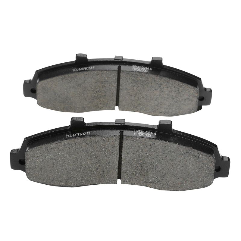 Front Disc Brake Rotors & Ceramic Brake Pads for Ford F-150 1997-1998 4WD