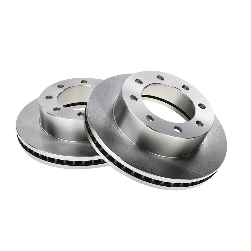 Front Disc Brake Rotors & Ceramic Brake Pads for Ford F-250 F-350 Super Duty