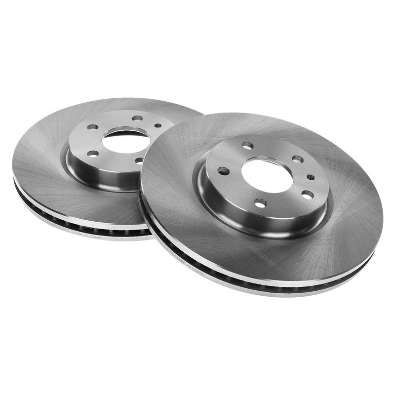 Front Disc Brake Rotors & Ceramic Brake Pads for Ford Fusion 13-20 Lincoln MKZ