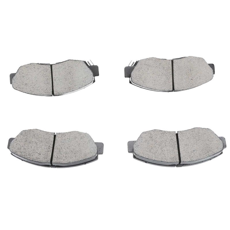Front Disc Brake Rotors & Ceramic Brake Pads for Honda Civic 2006-2011