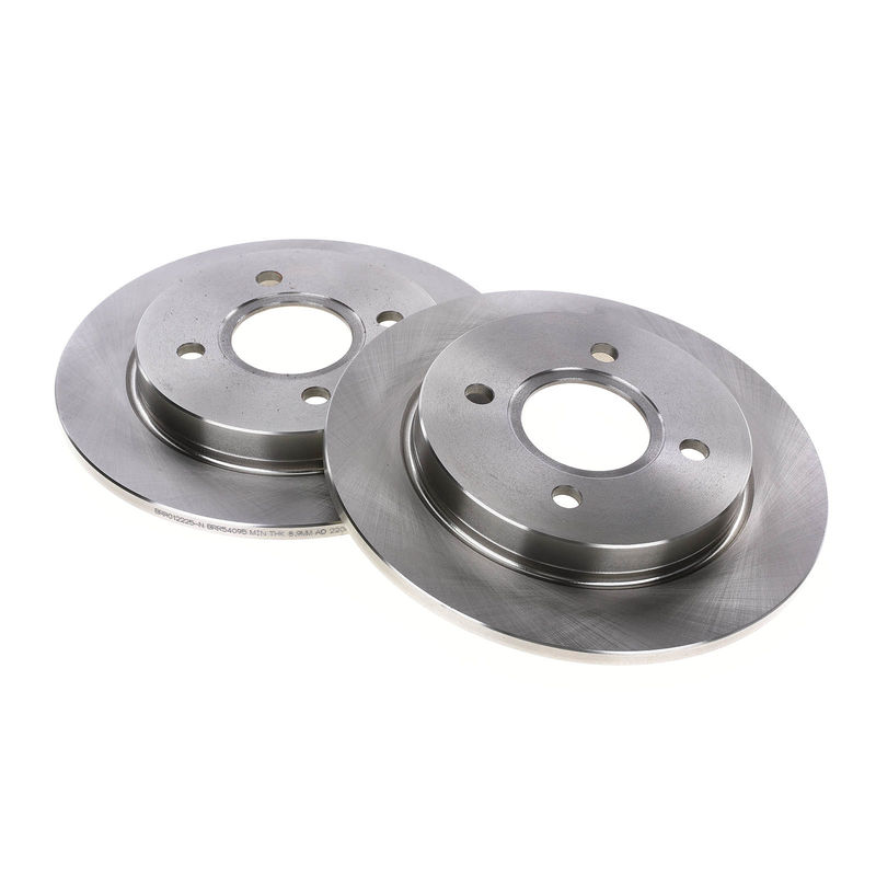 Front & Rear Disc Brake Rotors & Ceramic Brake Pads for Ford Focus 2005-2007