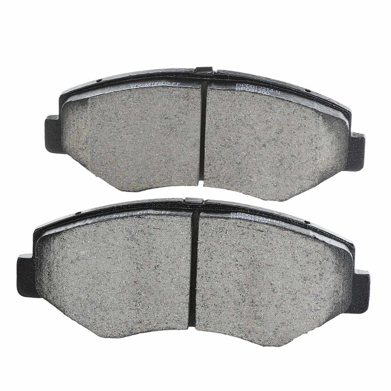 Front Disc Brake Rotors & Ceramic Brake Pads for Honda Pilot 2003-2008 V6 3.5L