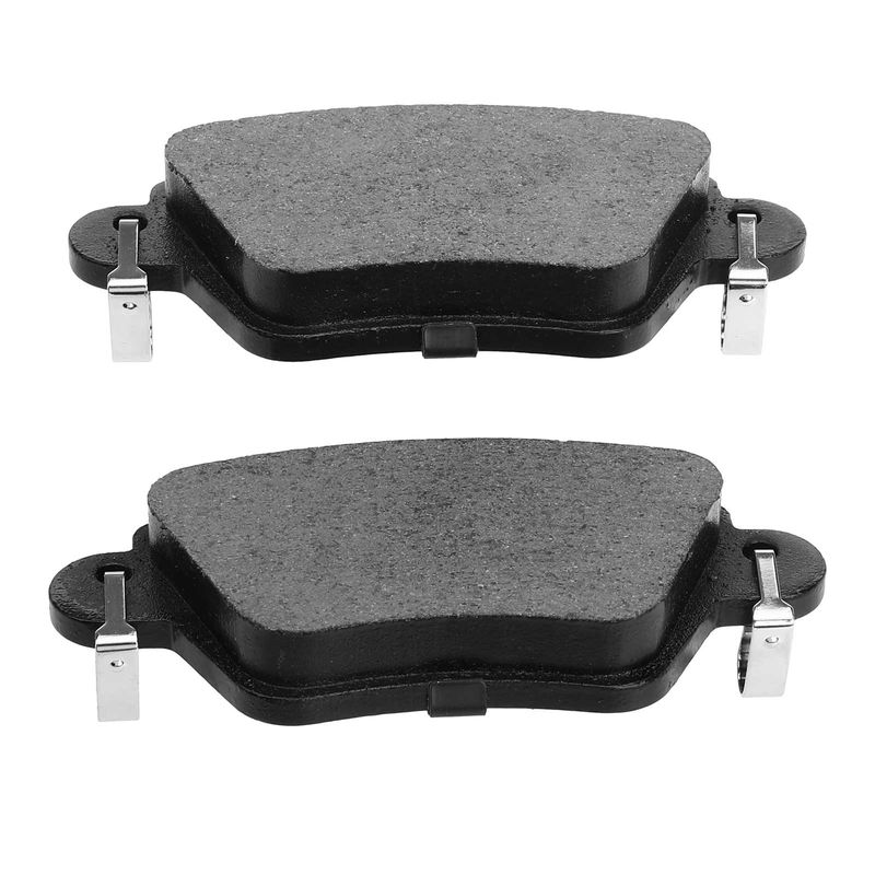 Rear Disc Brake Rotors & Ceramic Brake Pads for Jaguar X-Type 2002-2004