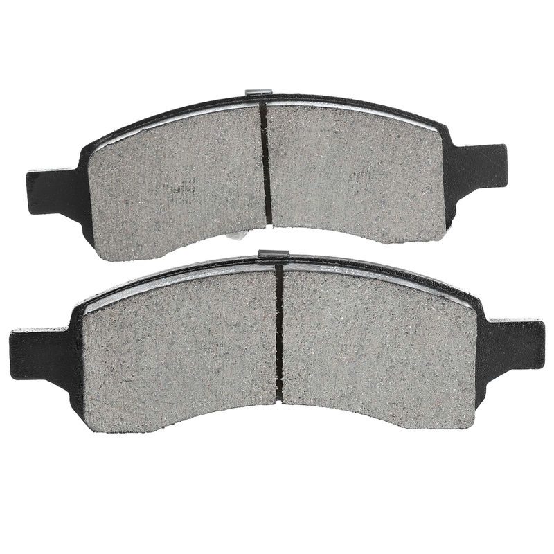 Front Disc Brake Rotors & Ceramic Brake Pads for Chevrolet Traverse Buick GMC