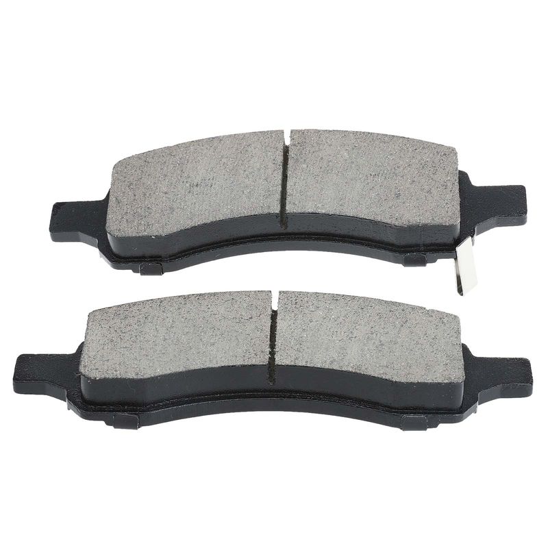 Front Disc Brake Rotors & Ceramic Brake Pads for Chevrolet Trailblazer 06-09