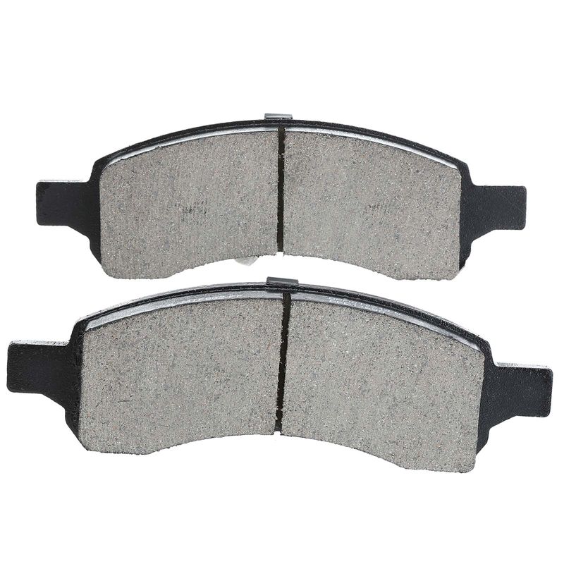 Front Disc Brake Rotors & Ceramic Brake Pads for Chevrolet Trailblazer 06-09