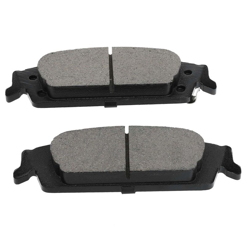 Rear Disc Brake Rotors & Ceramic Brake Pads for Chevrolet Silverado 1500 LD GMC