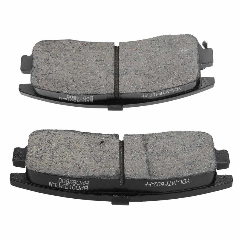 Rear Disc Brake Rotors & Ceramic Brake Pads for Chevrolet Impala 06-10 Buick