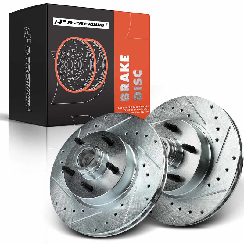 Front Drilled Brake Rotors for Ford Explorer 1995-2001 Ranger Mazda Mercury