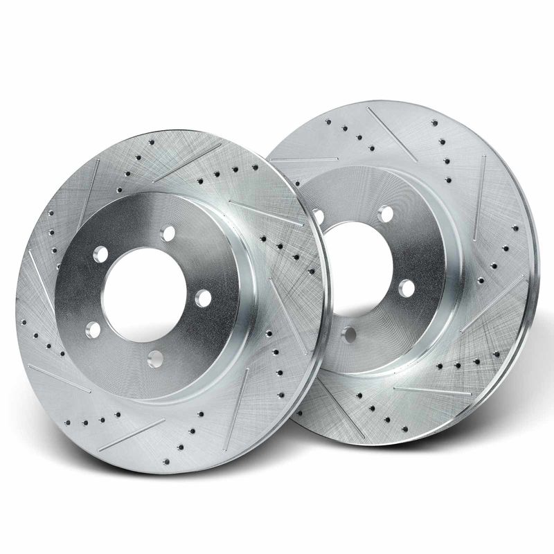 Front Drilled Brake Rotors for Ford Explorer 2002-2005 Mercury Mountaineer
