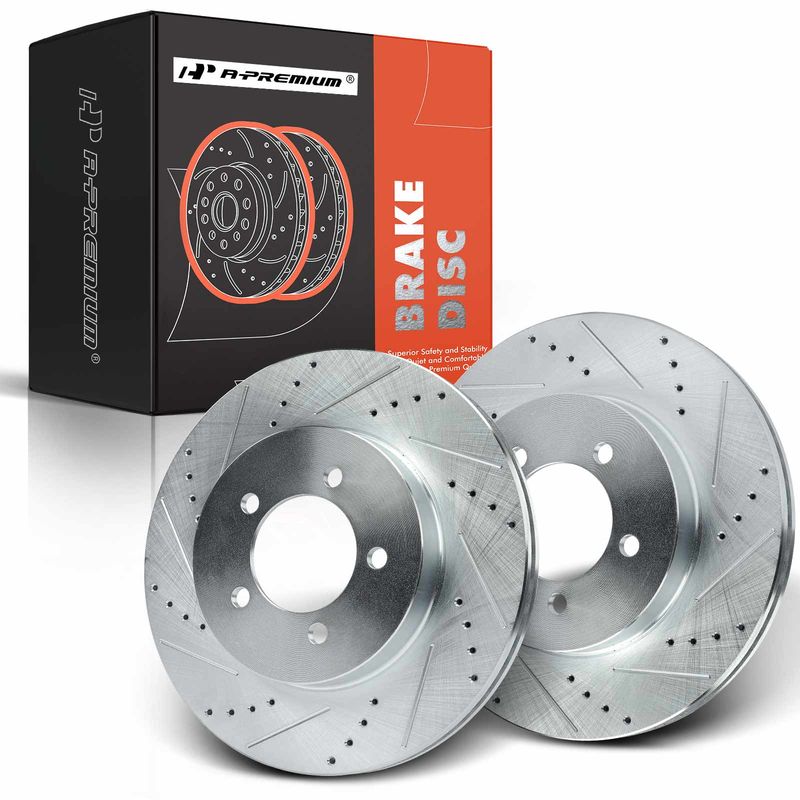 Front Drilled Brake Rotors for Ford Explorer 2002-2005 Mercury Mountaineer