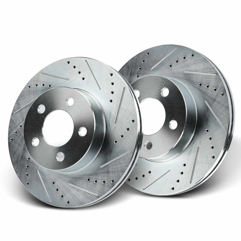 Front Drilled Brake Rotors for Ford Ranger 2003-2011 Explorer Sport Mazda B4000