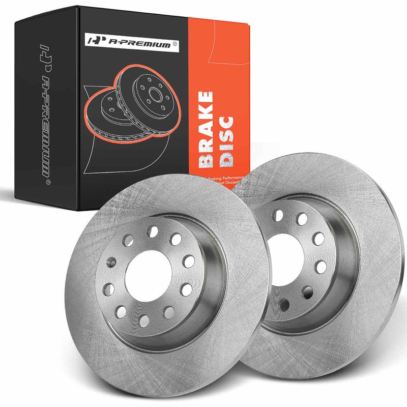 Rear Disc Brake Rotors for Audi A3 A3 Quattro Volkswagen Jetta Passat Eos GTI