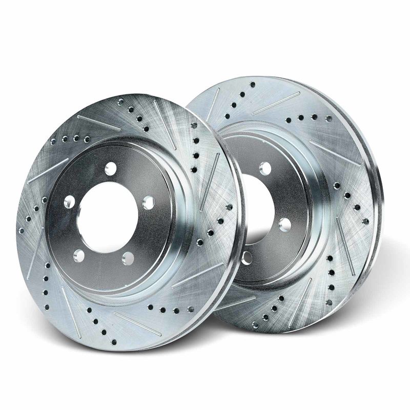 Front Drilled Brake Rotors for Ford Explorer 2006-2010 Mercury Mountaineer