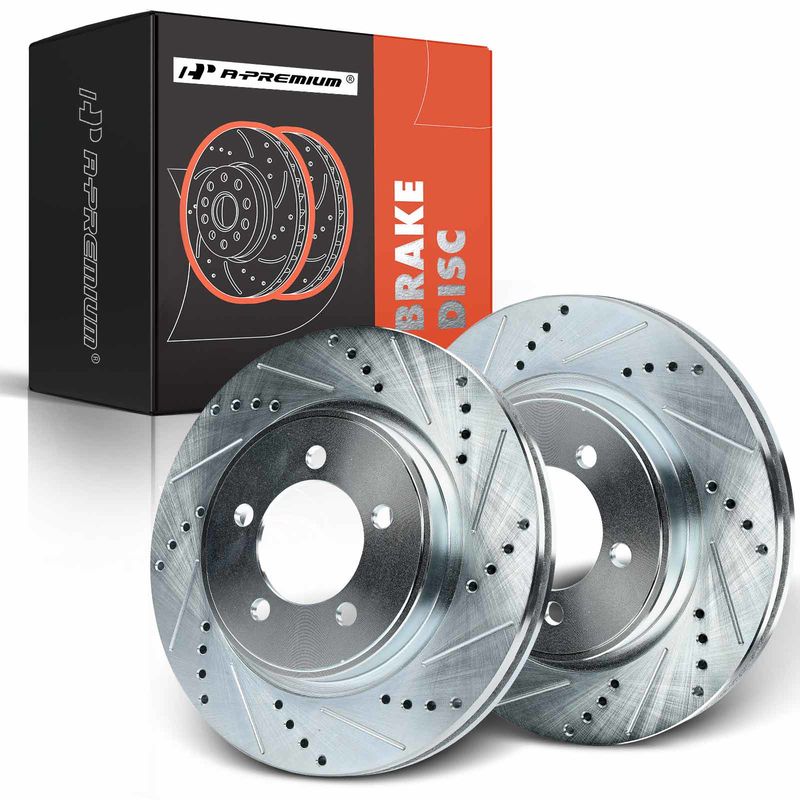 Front Drilled Brake Rotors for Ford Explorer 2006-2010 Mercury Mountaineer