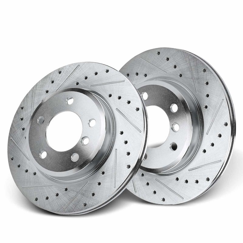 Front Drilled Brake Rotors for BMW 320i 323i 325i 325xi Z3 Z4