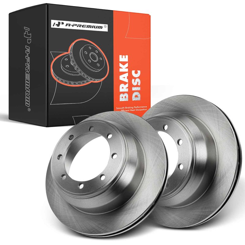 Rear Disc Brake Rotors for Ford F-350 Super Duty 1999-2004