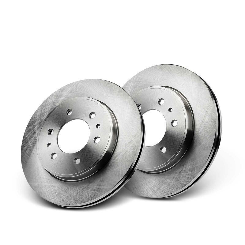 Front Disc Brake Rotors for Ford F-150 2009 with 6-Lug Wheel