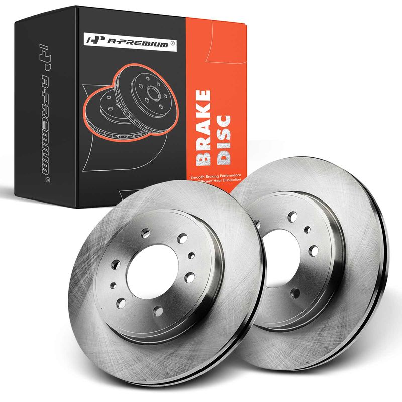Front Disc Brake Rotors for Ford F-150 2009 with 6-Lug Wheel