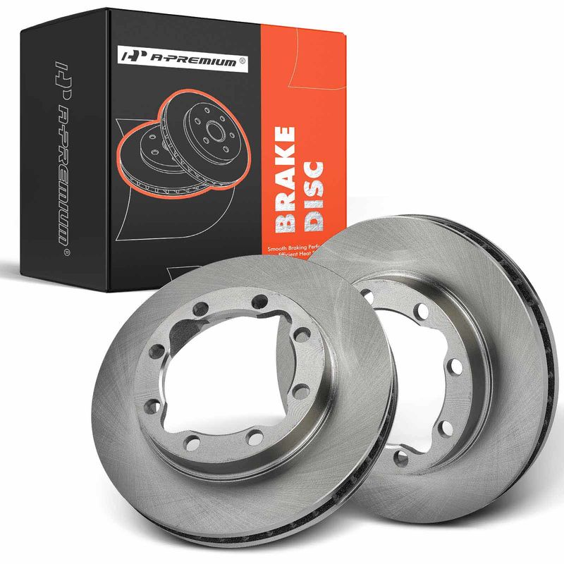 Front Disc Brake Rotors for Chevy K3500 1990-2000 Dodge Ram 2500 3500 GMC K3500