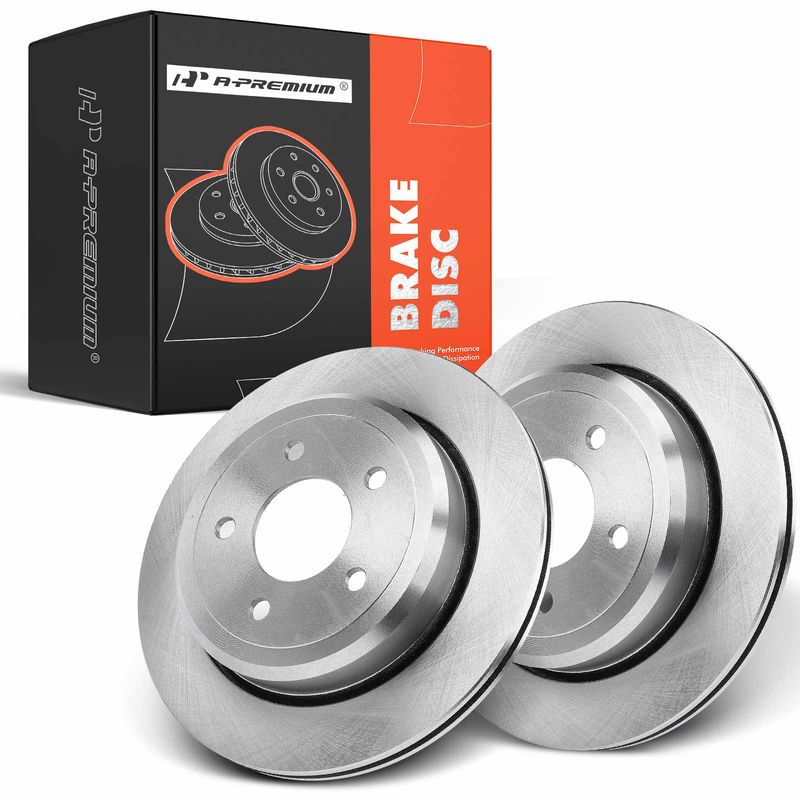Rear Disc Brake Rotors for Ford Crown Victoria 2003-2011 Mercury Grand Marquis