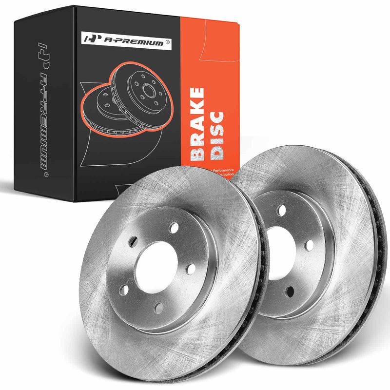 Front Disc Brake Rotors for Ford Mustang 2005-2010 V6 4.0L