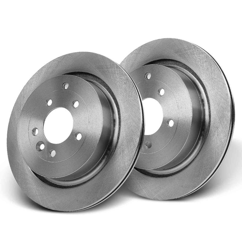 Rear Disc Brake Rotors for Land Rover LR3 2005-2009 LR4 Range Rover Sport