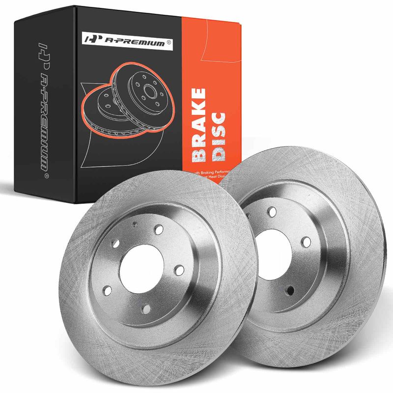Rear Disc Brake Rotors for Mazda CX-5 2013-2021 CX-30 L4 2.0L