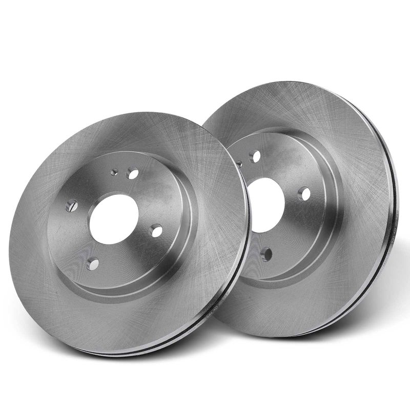 Front Disc Brake Rotors for Mazda 2 2011-2014 L4 1.5L