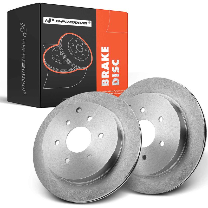 Rear Disc Brake Rotors for Nissan Armada 2017-2021 INFINITI QX56 QX80