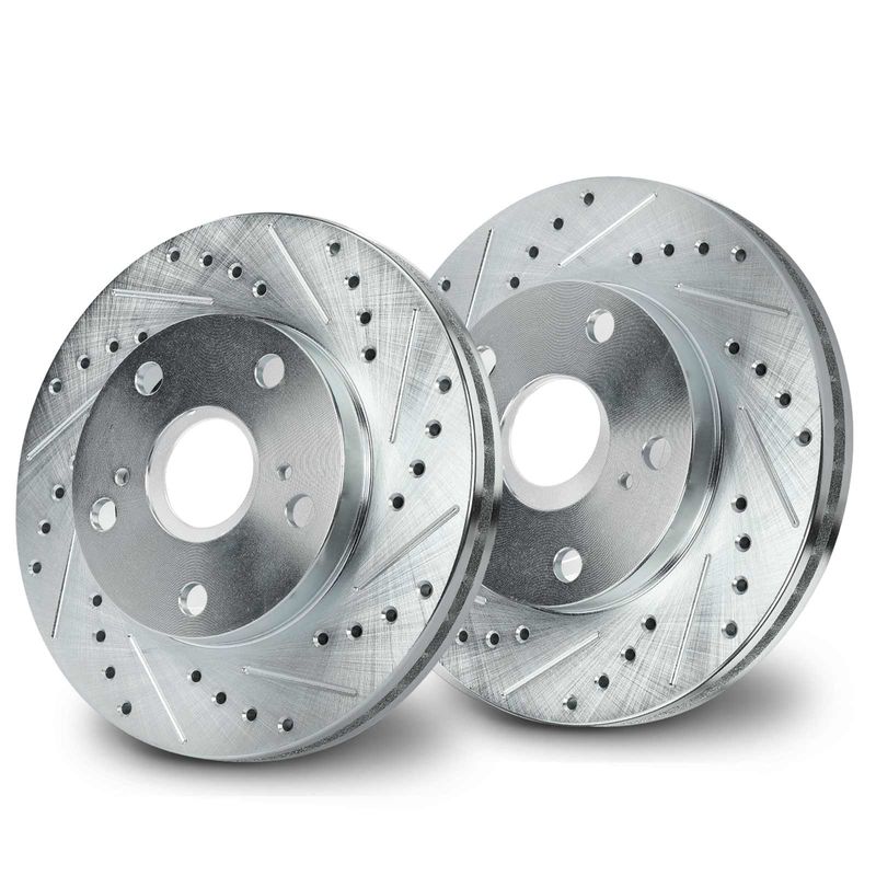 Front Drilled Brake Rotors for Toyota Camry 1992-2001 L4 2.2L