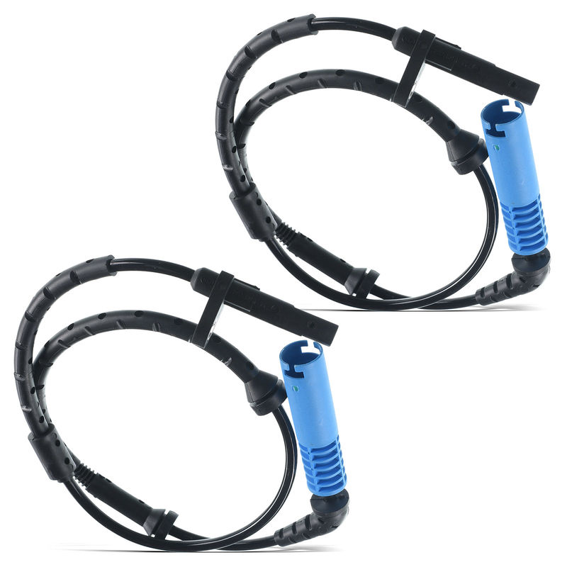 2x Rear Driver & Passenger ABS Wheel Speed Sensor for BMW X5 2003-2006