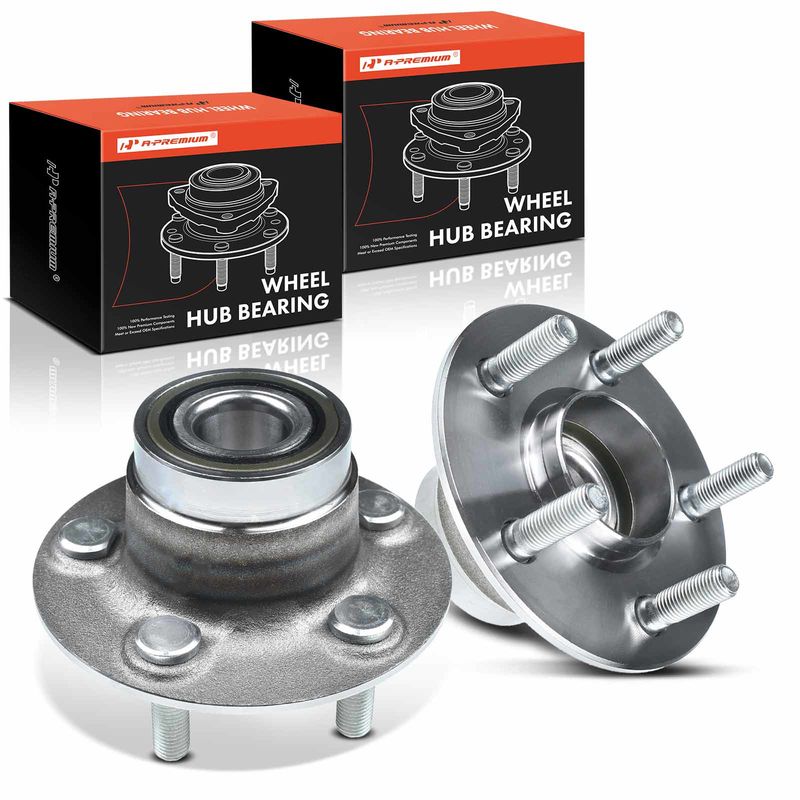 2x Rear Wheel Bearing & Hub Assembly for Chrysler Cirrus Sebring Plymouth Stratus Dodge