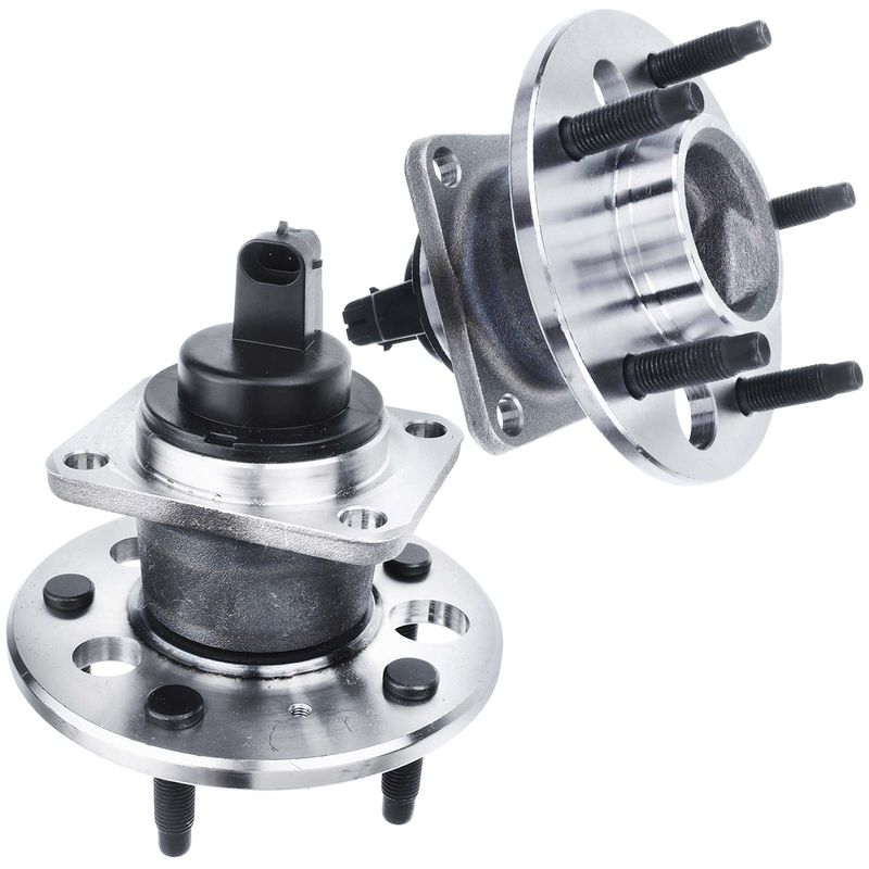 2x Rear Wheel Bearing & Hub Assembly with ABS for Buick Lucerne Lesabre Cadillac Deville