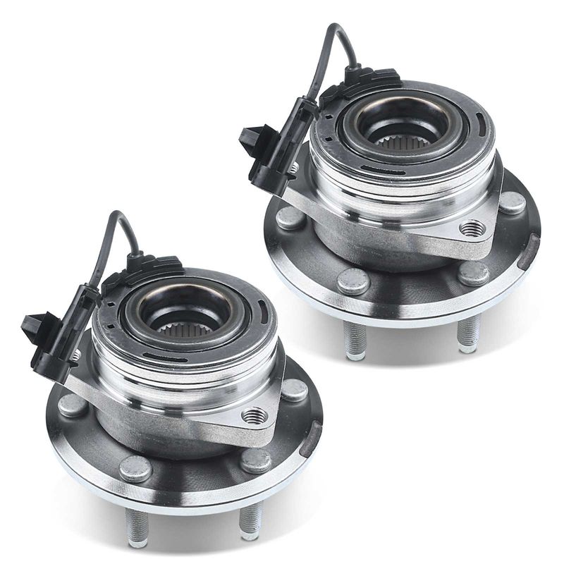 2x Front or Rear Wheel Bearing & Hub Assembly w/ ABS Sensor for VPG MV-1 2011-2016 V8 4.6L