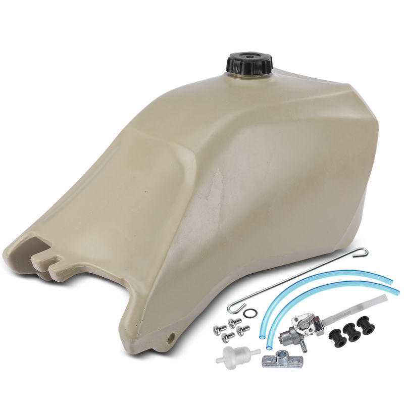 Beige Fuel Tank with Cap & Fuel Petcock for Honda FourTrax 300 TRX300 2x4 93-00
