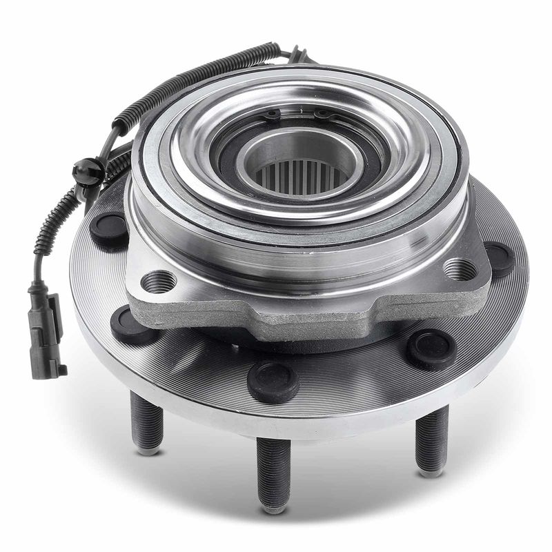 Front Driver or Passenger Wheel Bearing & Hub Assembly with ABS Sensor for Ford F-250 F-350