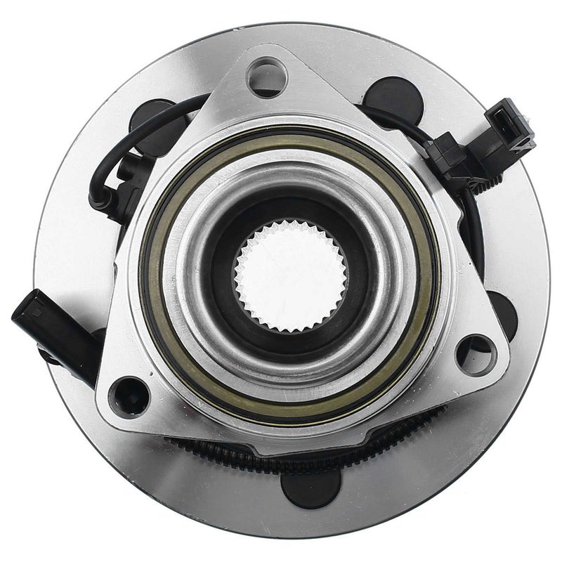 2x Front Wheel Bearing & Hub Assembly w/ ABS Sensor for Dodge Ram Dakota Mitsubishi Raider