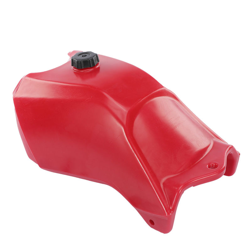 Red Fuel Tank with Cap & Fuel Petcock for Honda FourTrax 300 1988-1992