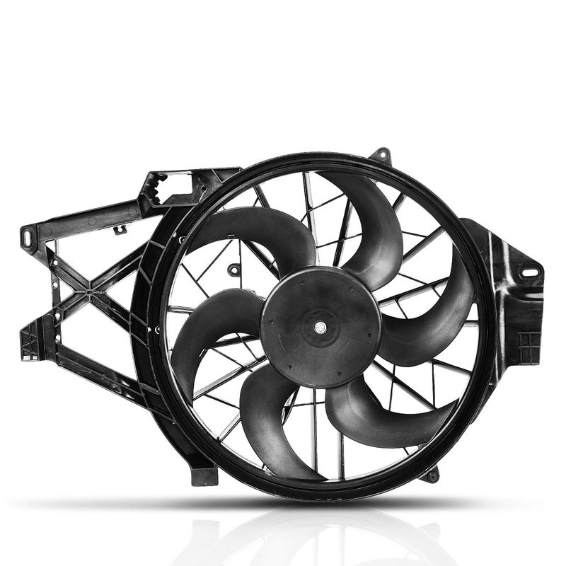 Engine Radiator Cooling Fan Assembly with Shroud for Ford Mustang 1999-2004