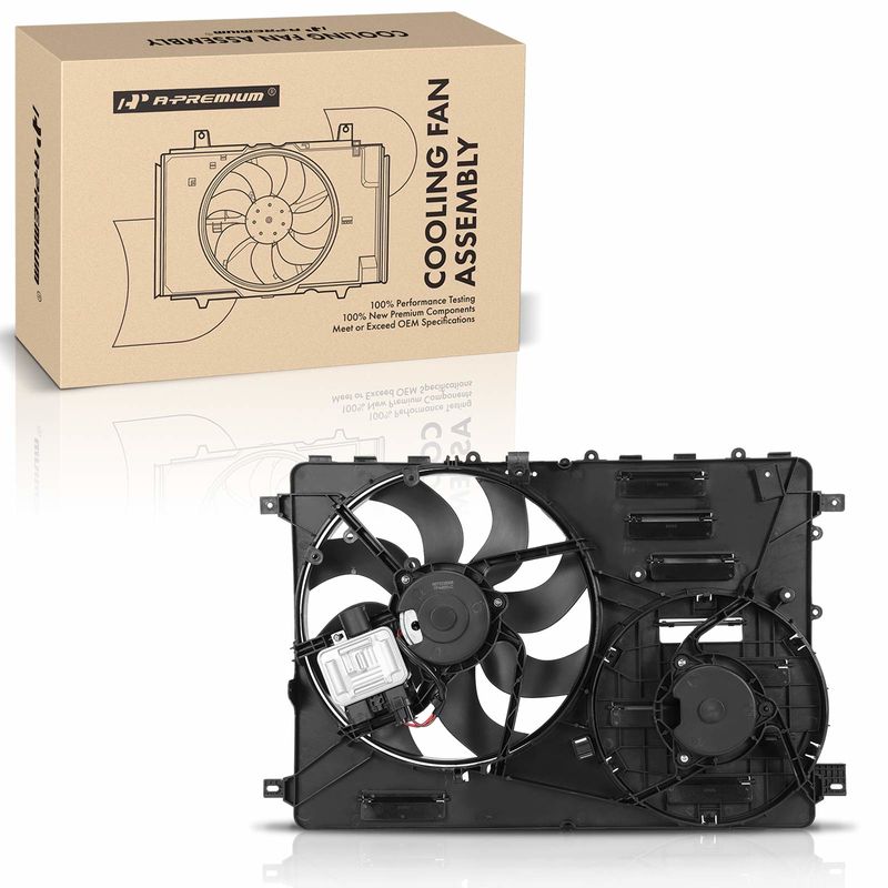 Engine Radiator Cooling Fan Assembly for Land Rover Discovery Sport Evoque